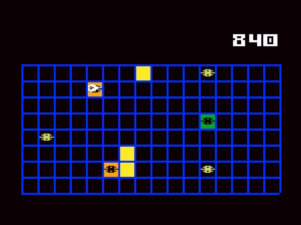 Gameplay of Space Spartans for Intellivision